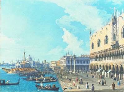 View of Venice with the Salute by Giovanni Antonio Canal